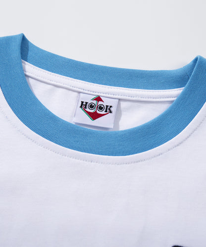 HOOK -original-　ANIMAL SUPERMARKET スリッピーメス バックプリントTシャツ