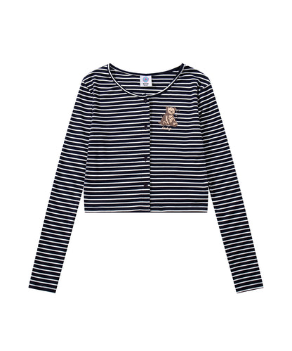 HOOK　for girls -original-　ペプラムワンポイントベア アンサンブル