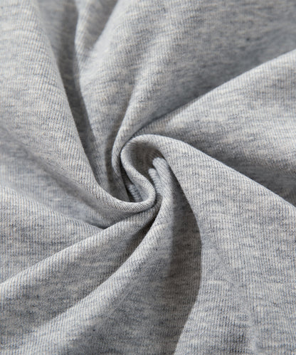 HOOK　for girls -original-　レイヤード風 アメカジ刺繍 チェックペプラムカットソー