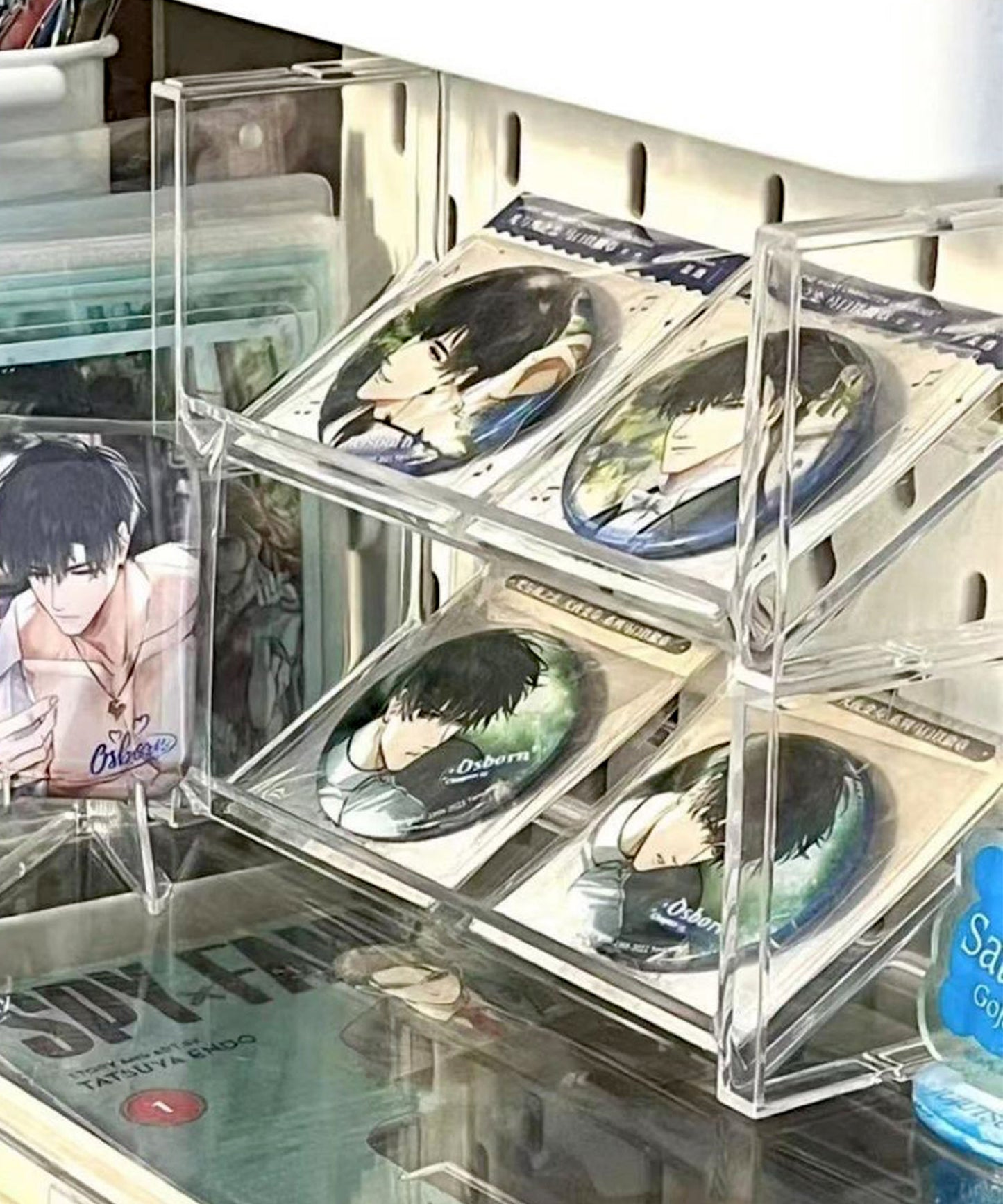 クリア収納ラック