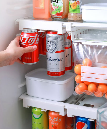 吊り下げ式収納缶ストッカー スライド式