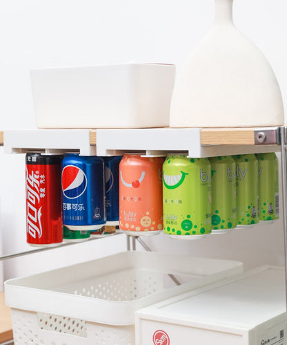 吊り下げ式収納缶ストッカー スライド式