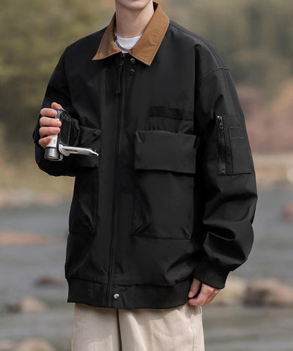 配色ワークジャケット