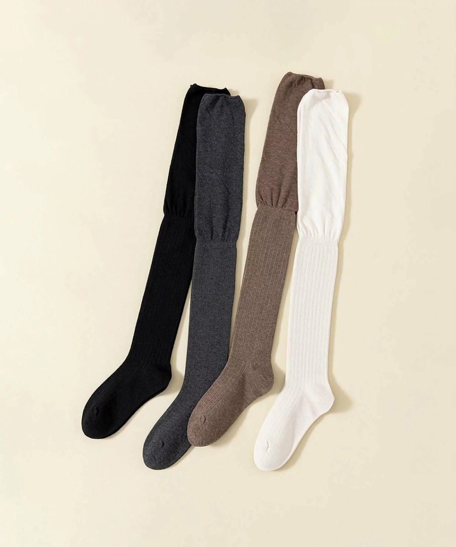 [MOSOX] 切り替えニーハイソックス
