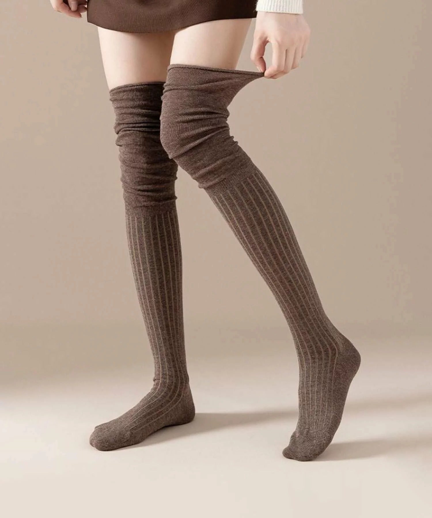 [MOSOX] 切り替えニーハイソックス
