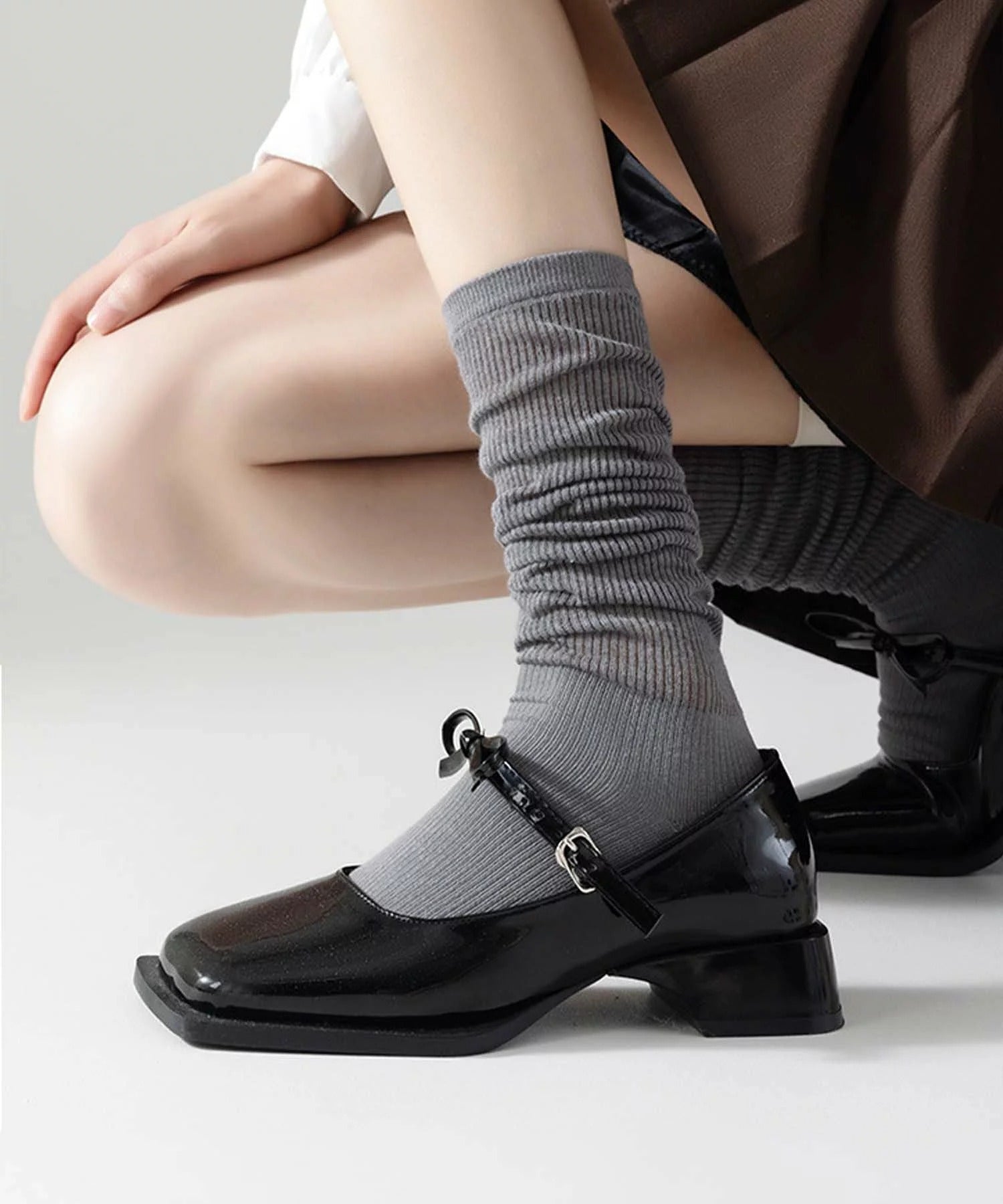 【mosox】2Wayシアーハイソックス