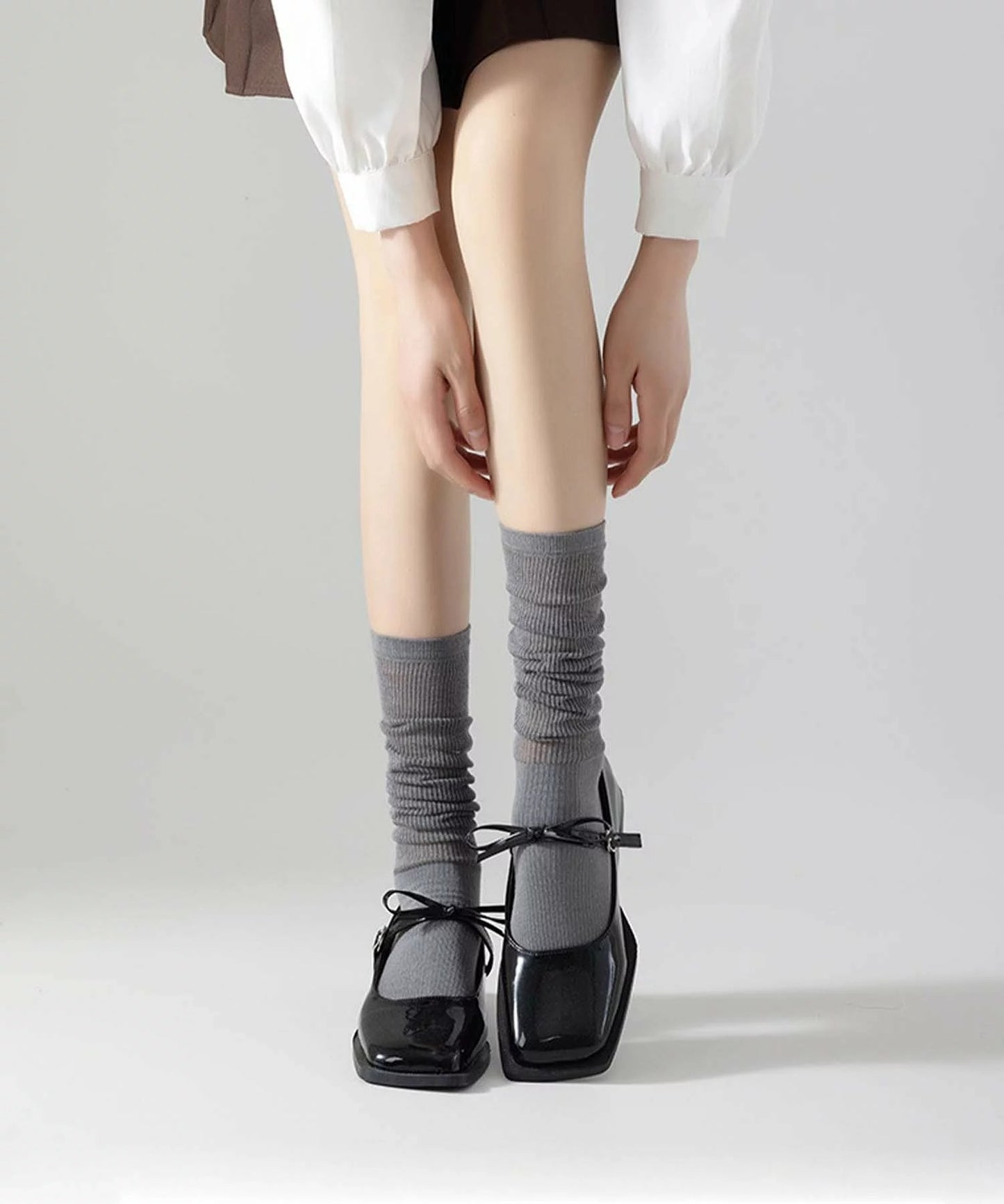 【mosox】2Wayシアーハイソックス