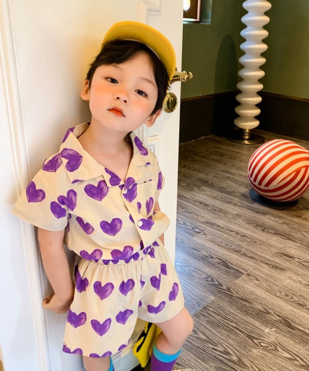 [aimoha-KIDS-] Heart pattern setup