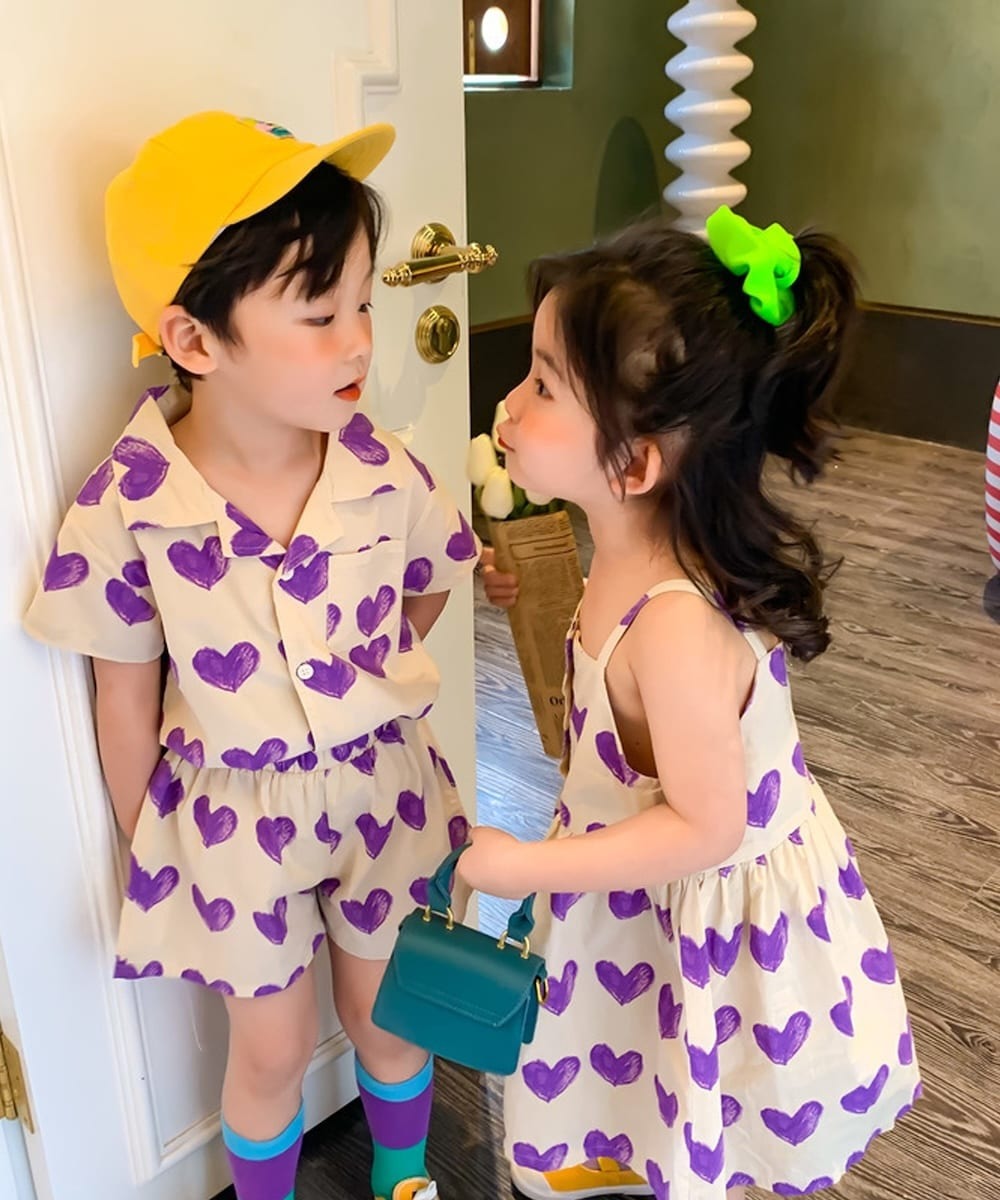 [aimoha-KIDS-] Heart pattern setup