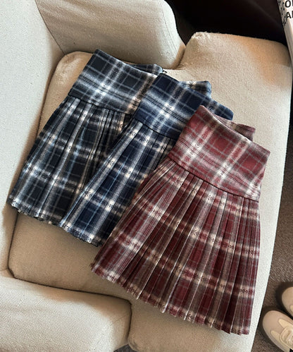 HOOK for girls　チェック柄 プリーツ ミニスカート