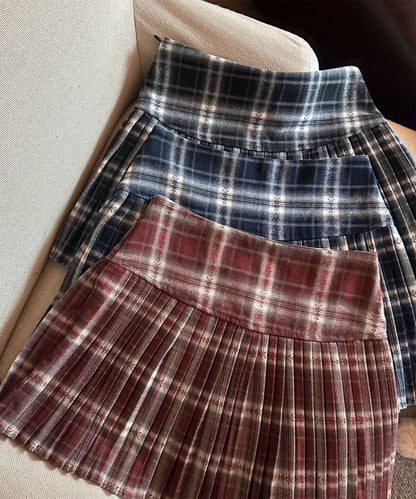 HOOK for girls　チェック柄 プリーツ ミニスカート