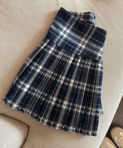 HOOK for girls　チェック柄 プリーツ ミニスカート