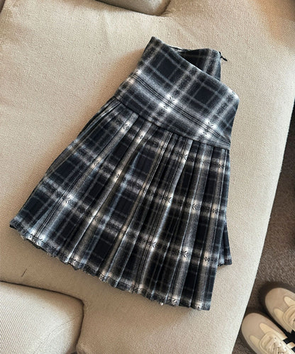 HOOK for girls　チェック柄 プリーツ ミニスカート