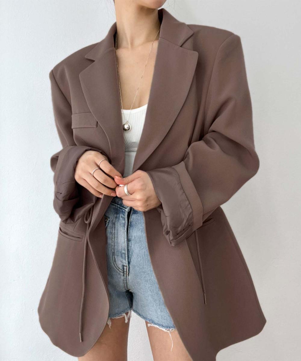 【Jasmine】ドロストテーラードシャケット