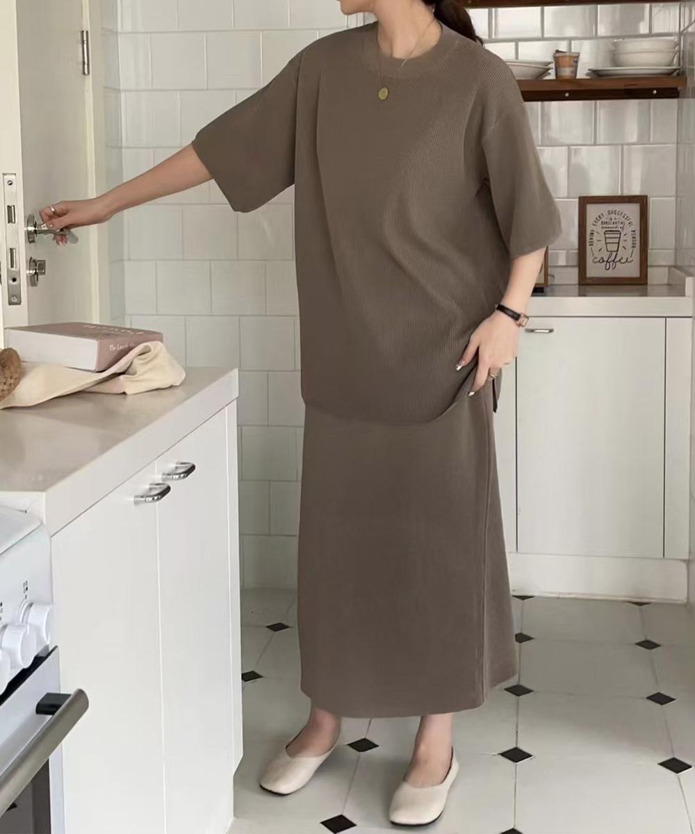 ワンピース風セットアップ