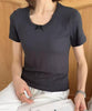 シンプルフィットTシャツ