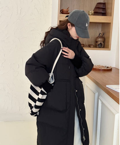 オーバーサイズ中綿ロングダウンコート