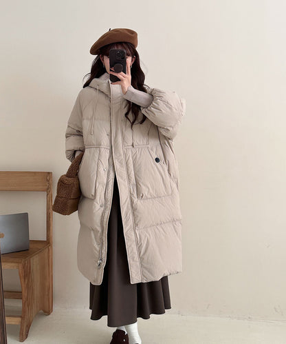 オーバーサイズ中綿ロングダウンコート