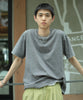 【HOOK -select- 】ベーシックウォッシュ半袖TEE　6.8オンス