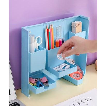 小物収納イクボックス大容量コスメボックス可愛いおしゃれ卓上小物入れ韓国