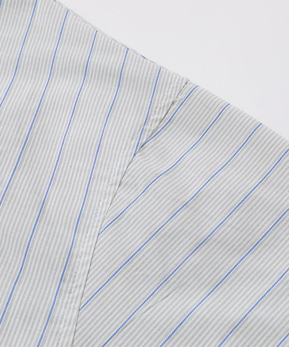 ストライプカラーシャツ