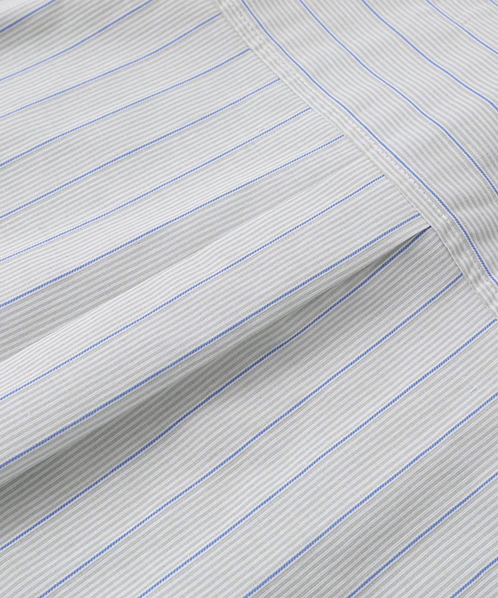 ストライプカラーシャツ