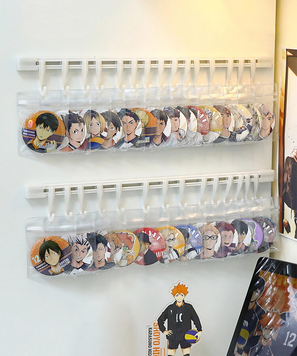 バッジ収納ラック