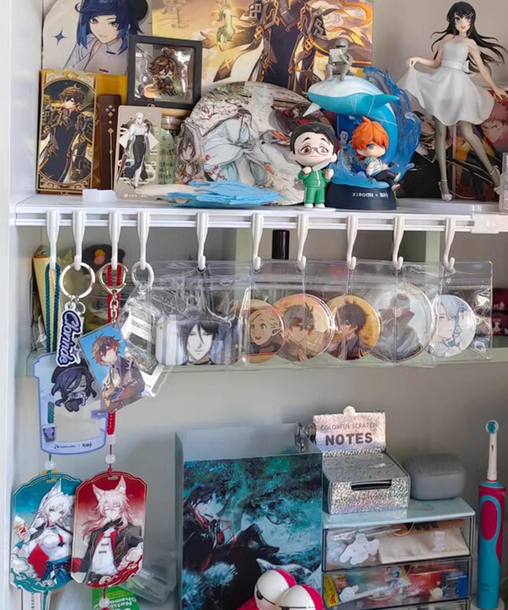 バッジ収納ラック