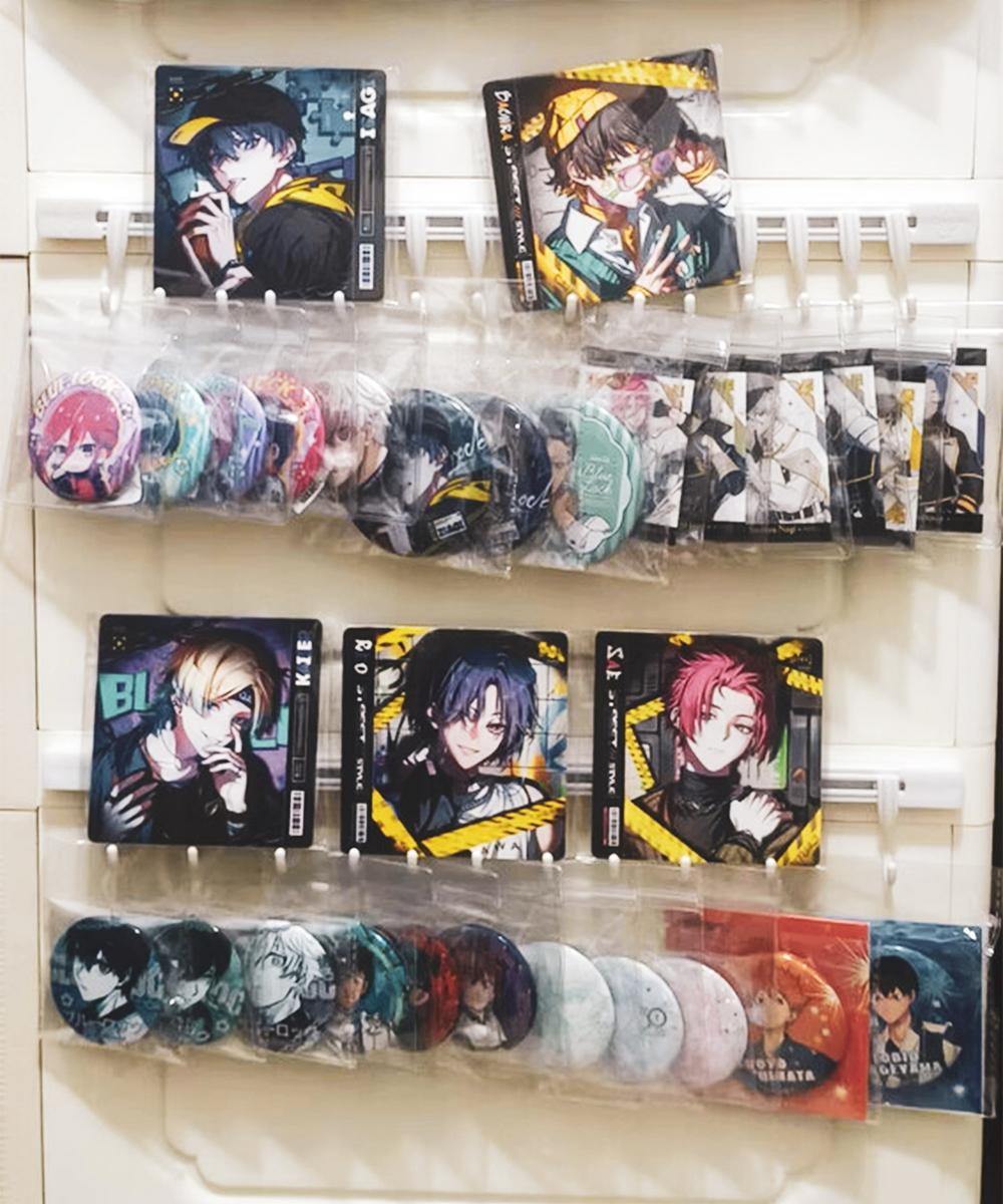 バッジ収納ラック