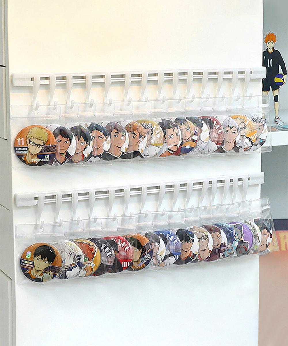 バッジ収納ラック