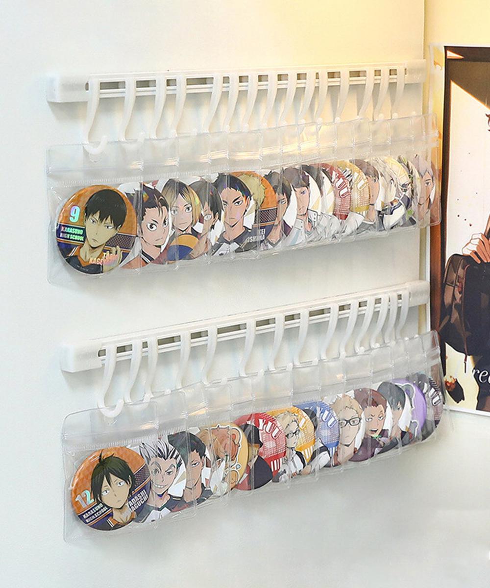 バッジ収納ラック
