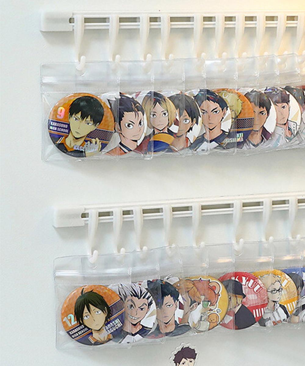 バッジ収納ラック