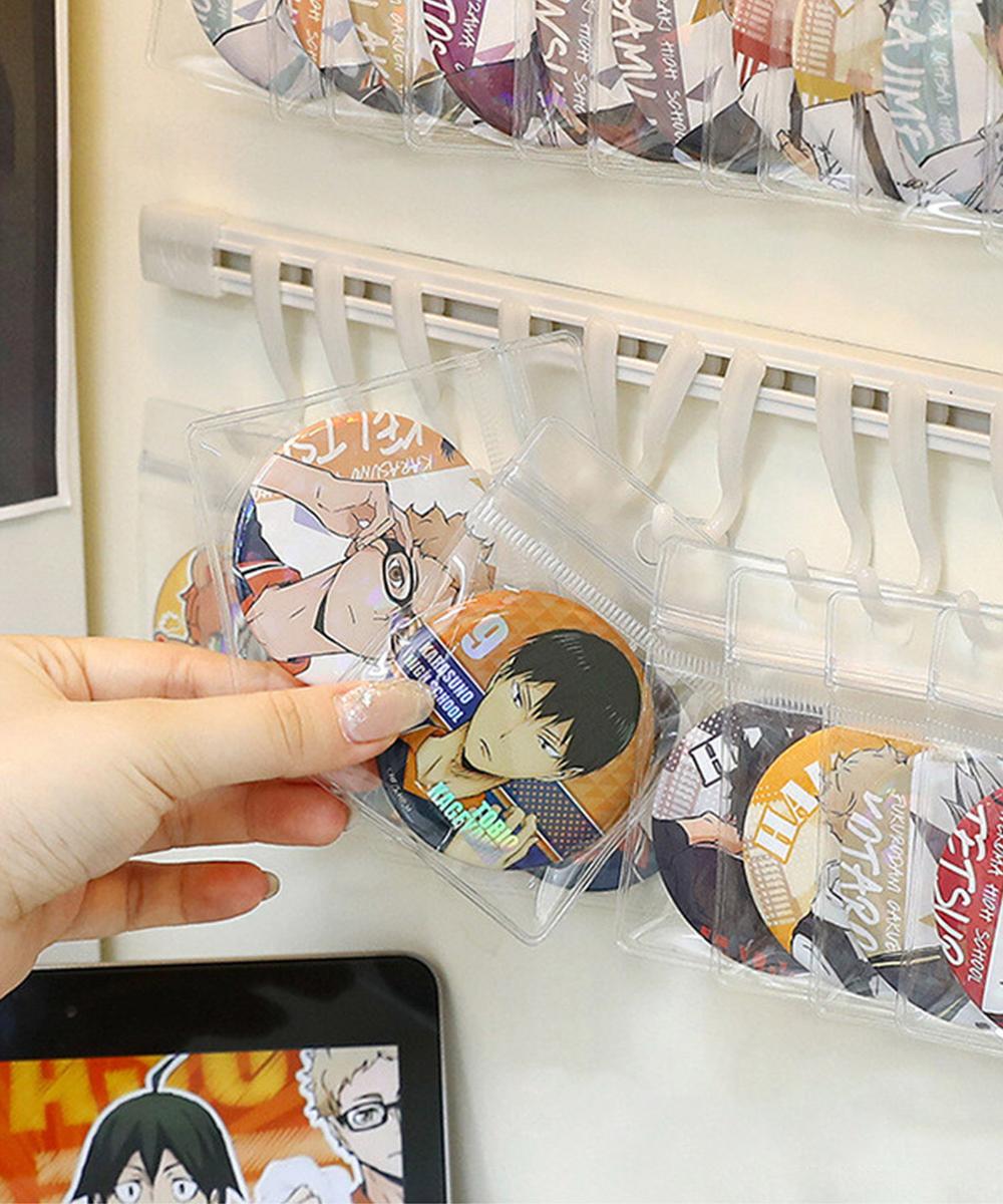 バッジ収納ラック