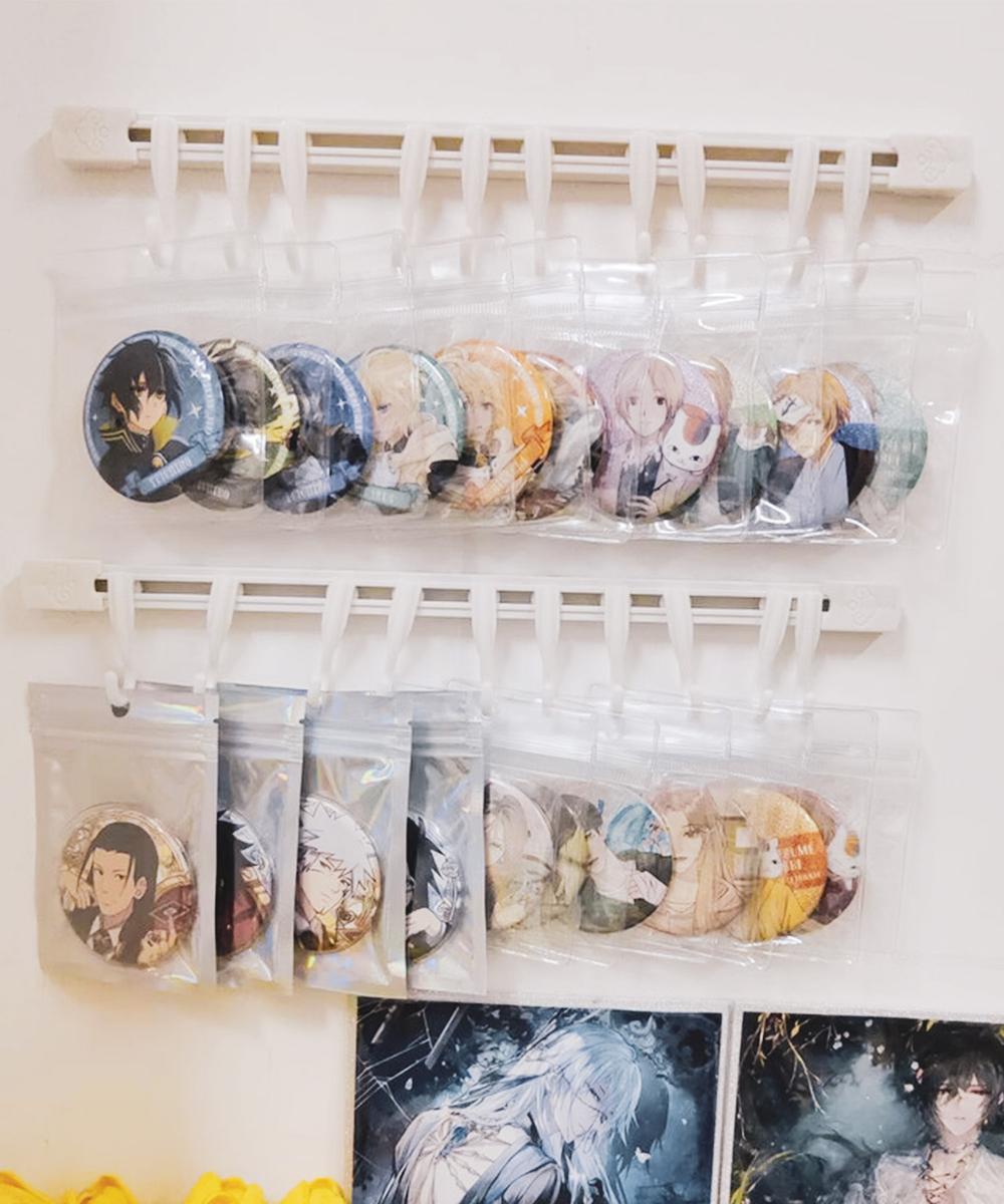 バッジ収納ラック