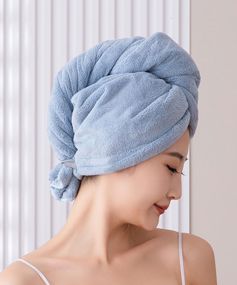 ヘアドライタオルキャップ