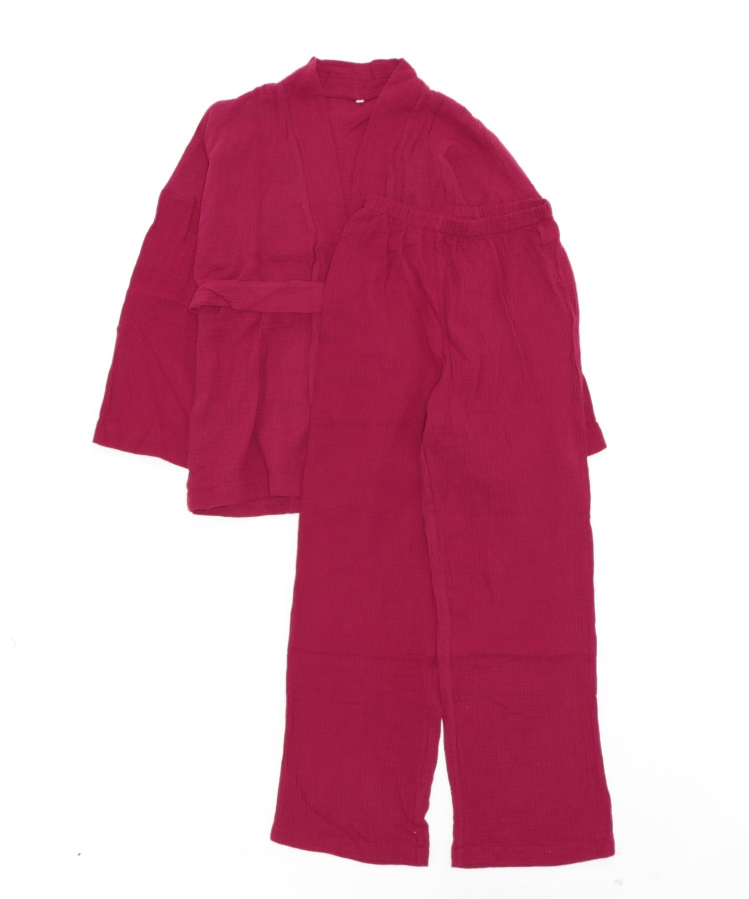 2-piece double gauze bathrobe set