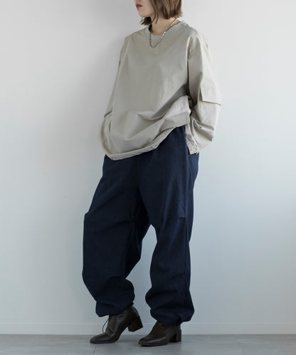 aimoha MEN/ TRACK WIDE LOOSE PANTS パラシュート パンツ