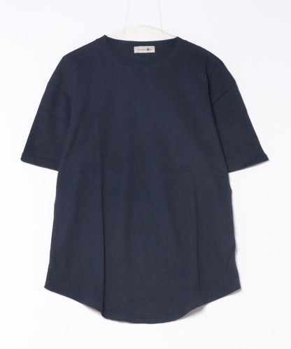 aimoha MEN/ TEXTURED KNIT TEE