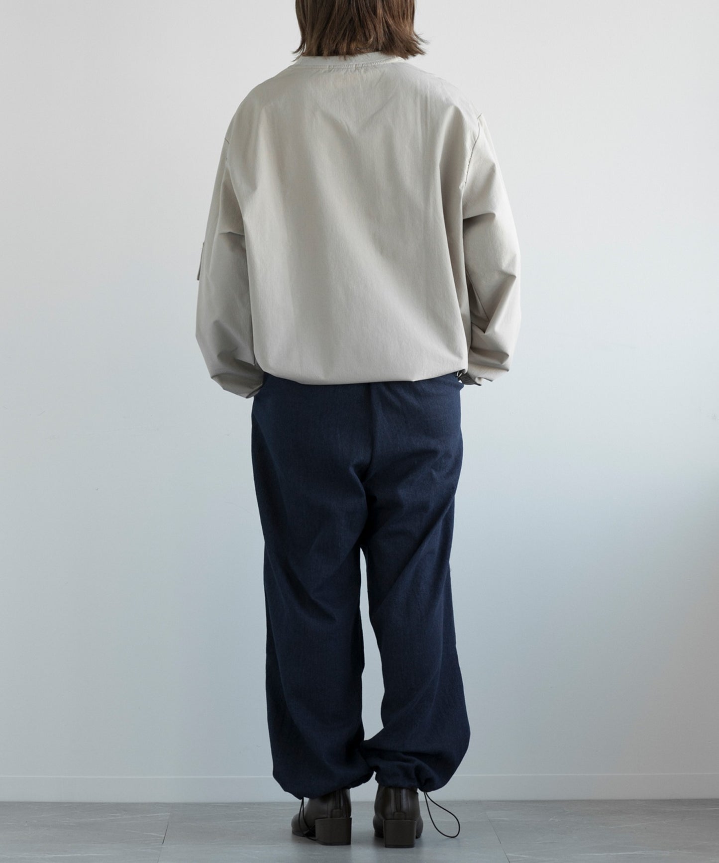 aimoha MEN/ TRACK WIDE LOOSE PANTS パラシュート パンツ