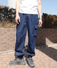 [HOOK-] American casual side big pocket hem cargo pants