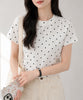 aimoha/ドット柄半袖Tシャツ