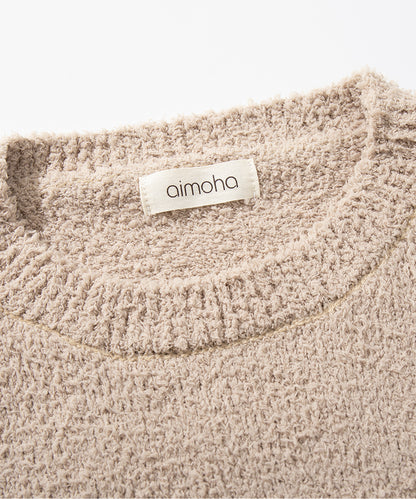 omochi モチーフ ジャカードプルオーバー　パンツルームウェアセット（ユウベイビー @youbaby1103 コラボ）