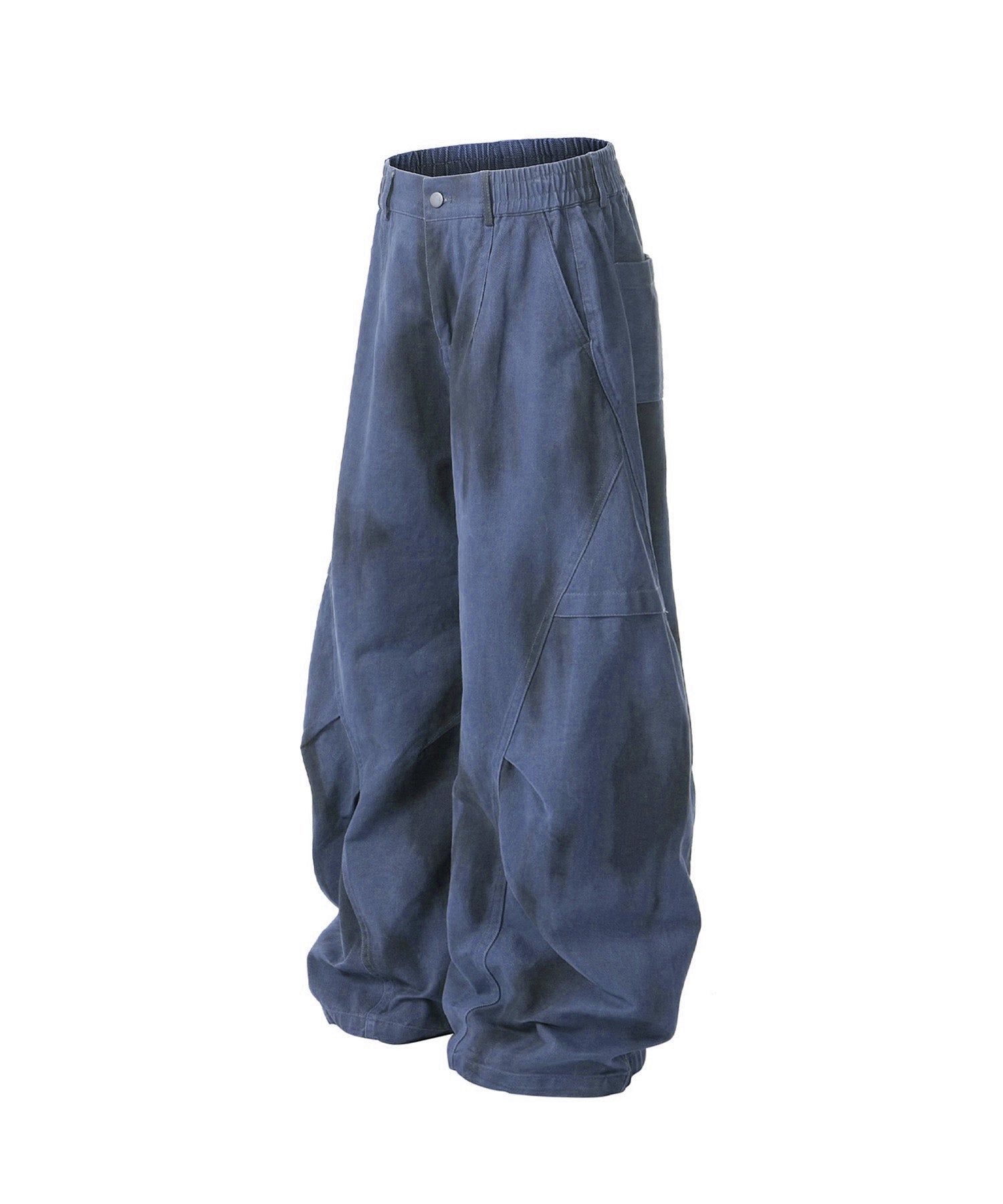 HOOK -select- Military Paint Volume Switching Curve Work Pants