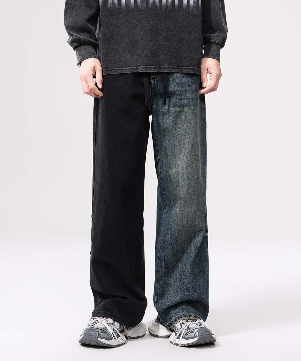 【aimoha neo】Urban Patchwork Denim