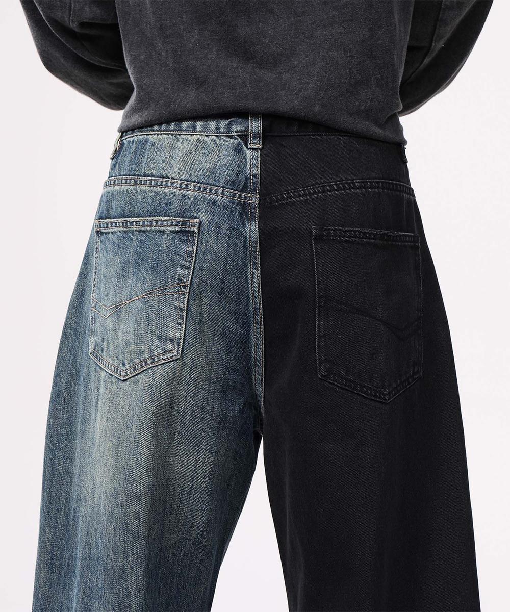 【aimoha neo】Urban Patchwork Denim