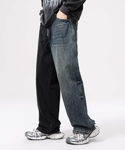 【aimoha neo】Urban Patchwork Denim