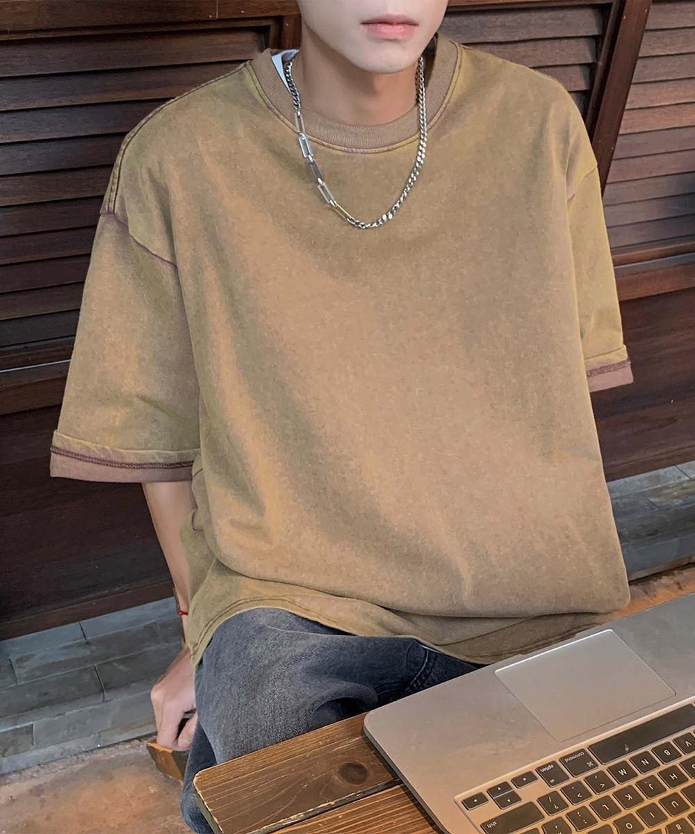 【aimoha neo】Vintage Dye Crewneck