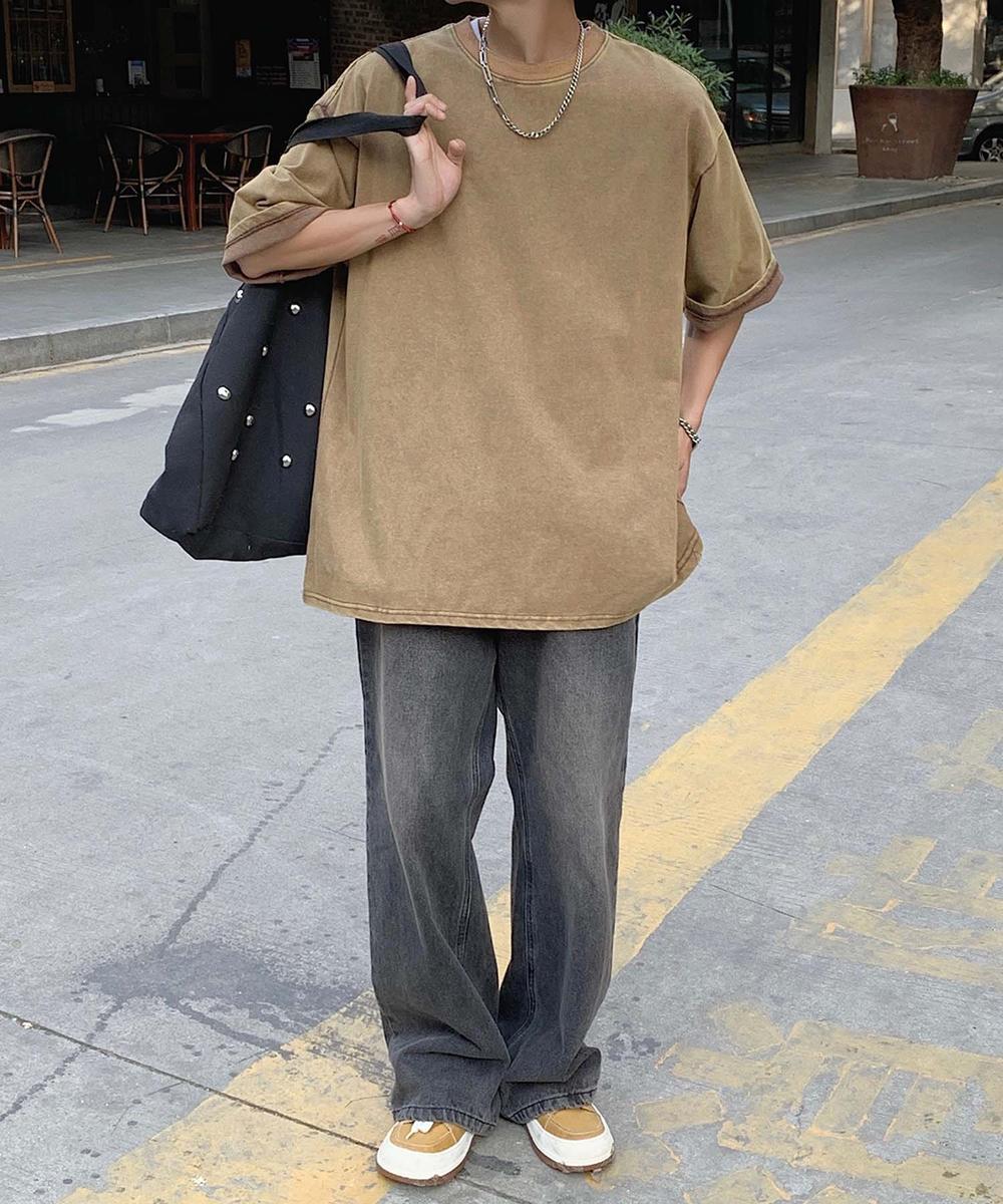 【aimoha neo】Vintage Dye Crewneck