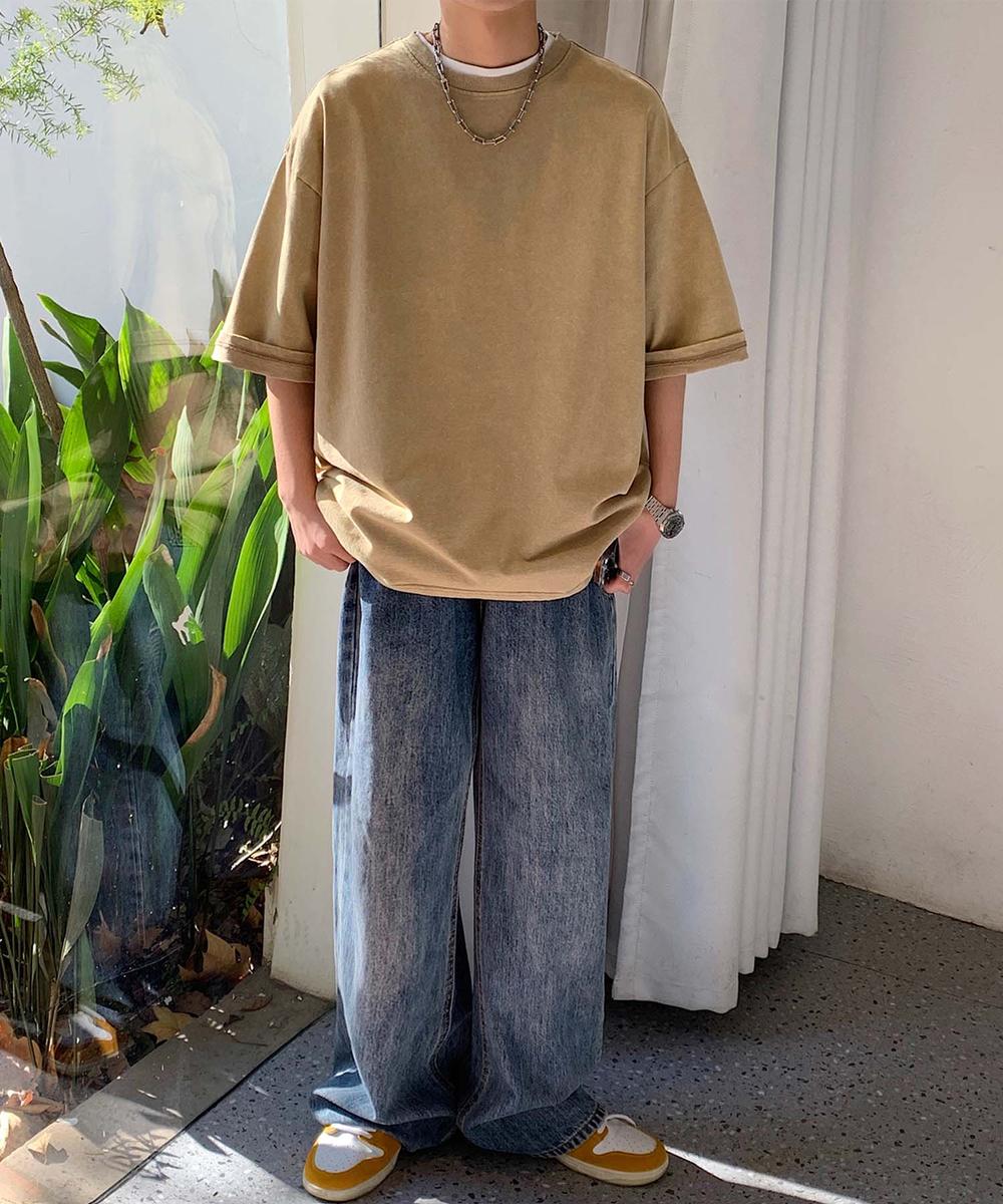 【aimoha neo】Vintage Dye Crewneck