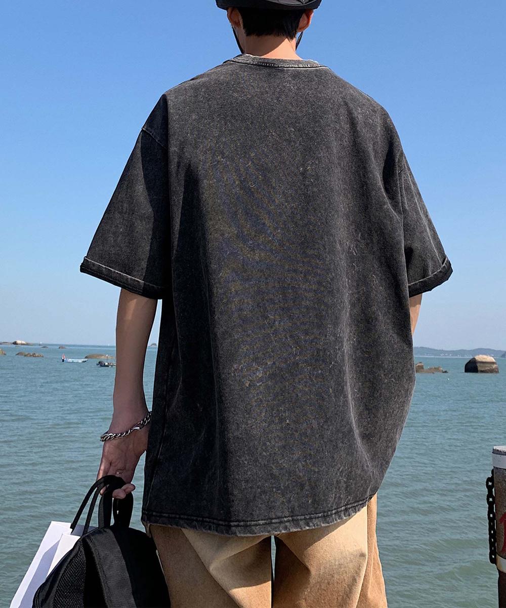 【aimoha neo】Vintage Dye Crewneck